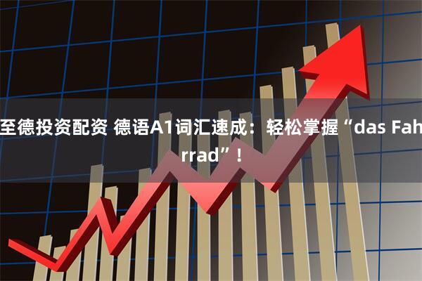 至德投资配资 德语A1词汇速成：轻松掌握“das Fahrrad”！